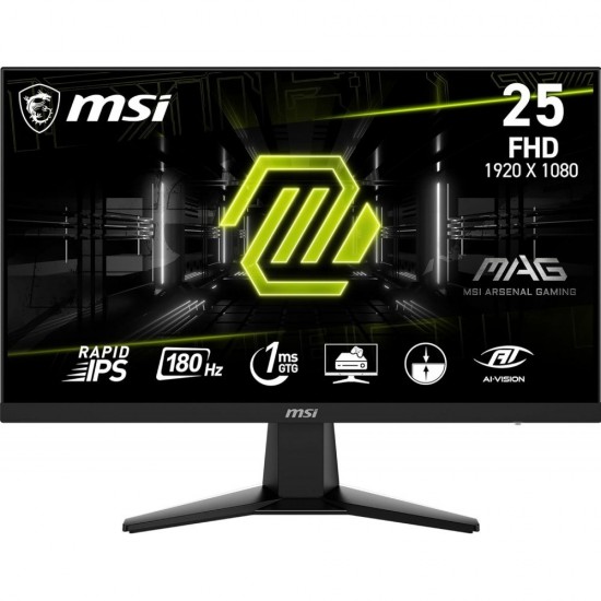 MSI MAG256F 25'' FHD 180Hz Rapid IPS 1MS G2G